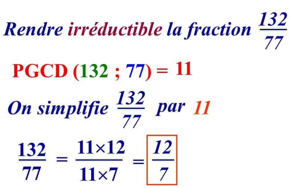 Réduire Une Fraction En Irréductible XNTT — free download