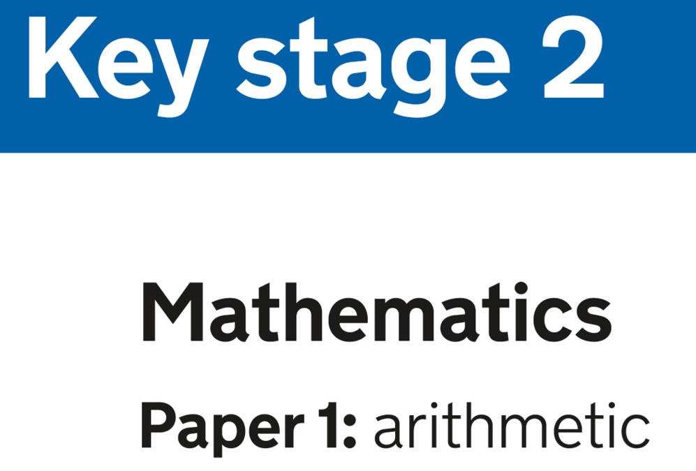 Year 6 Sats Maths – paper 1: arithmetic